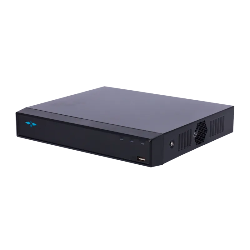 Grabador IP X-Security AI - 8 CH vídeo IP / 8 puertos PoE - Resolución máxima grabación 12 Mpx - Ancho de banda 80 Mb... - Alarm