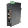 Switch HiPoE X-Security - 2 puertos PoE + 1 puerto Uplink (SFP) - Velocidad 10/100/1000 Mbps - Consumo máximo 60W - 2...