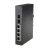 Switch PoE X-Security - 4 puertos PoE + 2 puertos SFP de fibra - Velocidad 10/100 Mbps - 60W puerto 4 / 30W puerto 1-... - Alarm