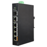 Switch PoE X-Security - 4 puertos PoE +1 SFP +1 Uplink Gigabit - Velocidad 10/100/1000 Mbps - 60W puerto 1 / 30W pue...