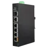 Switch PoE X-Security - 4 puertos PoE +1 SFP +1 Uplink Gigabit - Velocidad 10/100/1000 Mbps - 60W puerto 1 / 30W pue... - Alarm