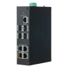Switch PoE - 4 puertos PoE+ RJ45 + 1 Puerto RJ-45 - 4 Puertos SFP Gigabit - Velocidad 10/100/1000 Mbps - 30 W por pue... - Alarm