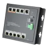 Switch HiPoE X-Security - 8 puertos PoE + 2 Uplink (RJ45) + 1 Uplink (SFP) - 8x 10/100Mbps + 2x 10/100/1000Mbps + 1 S... - Alarm