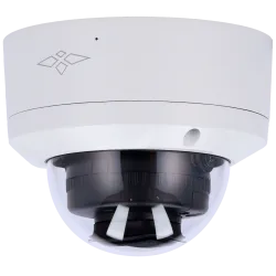 Cámara Domo X-Security gama EASY - Salida 4 en 1 - Resolución 5 Mpx (2880x1620) - Lente 2.8 mm - Dual Light alcance 4... - Alarm
