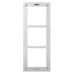 Panel frontal - Específica para videoporteros - Compatible con módulos XS-V2000E-M(X) - triple módulo - 369mm (Al) x ...