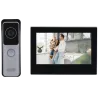 Kit de videoportero - Tecnología IP y PoE - TCP/IP, WiFi y SIP - Incluye Placa y Monitor - Montaje en superficie - So... - Alarm