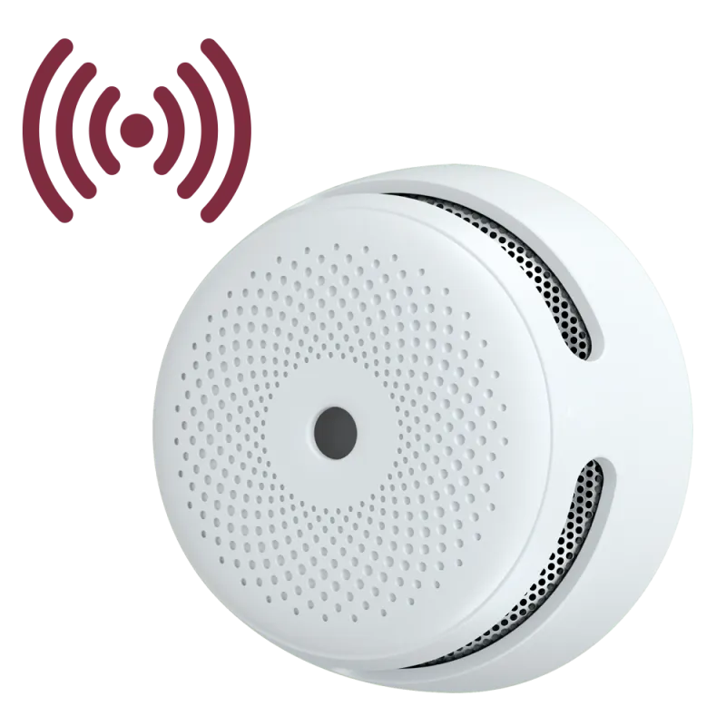 Mini detector de humo autónomo X-Sense - Permite conectar 24 detectores por RF 868MHz - Duración de la batería 5 años... - Alarm