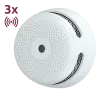 Pack de 3 mini detector de humo autónomo X-Sense - Comunicación WiFi 2.4GHz - Conexión a través de APP - Duración de ... - Alarm