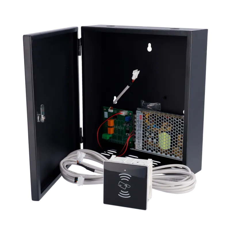 Controladora de acceso RFID - Lector de tarjetas MF - Acceso por tarjeta - Salida de relé para 1 puerta - Incluye ali... - Alarm