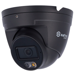 Safire Smart Cámara Turret IP gama E1 IA - Color Gris - Resolución 4 Megapíxel (2566x1440) - Lente 2.8 mm | Micrófono...