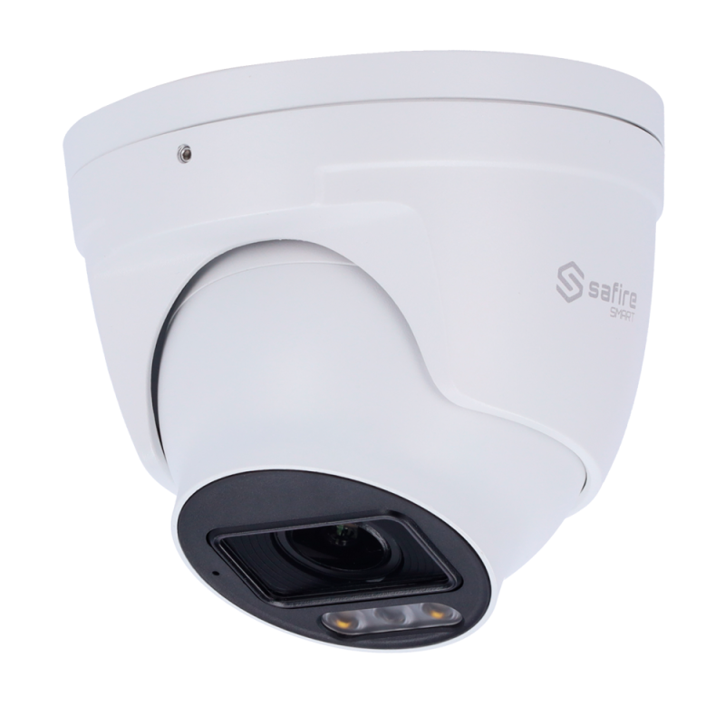 Safire Smart - Cámara Turret IP gama E1 Night Color AI - Resolución 4 Megapíxel (2566x1440) - Lente Motorizada 2.8~12...