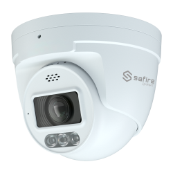 Safire Smart - Cámara Turret IP gama I1 con Disuasión activa - Resolución 4 Megapíxel (2566x1440) - Lente 2.8-12 mm |...