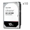 Disco duro Western Digital - 10 unidades | Capacidad 10 TB cada uno - Interfaz SATA 6 Gb/s - Modelo WUS721010ALE6L4 -... - Alarm