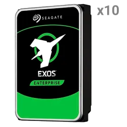 Disco duro Seagate - 10 unidades | Capacidad 8 TB cada uno - Interfaz SATA III 6 Gb/s - Modelo ST8000NM017B - Diseña... - Alarm