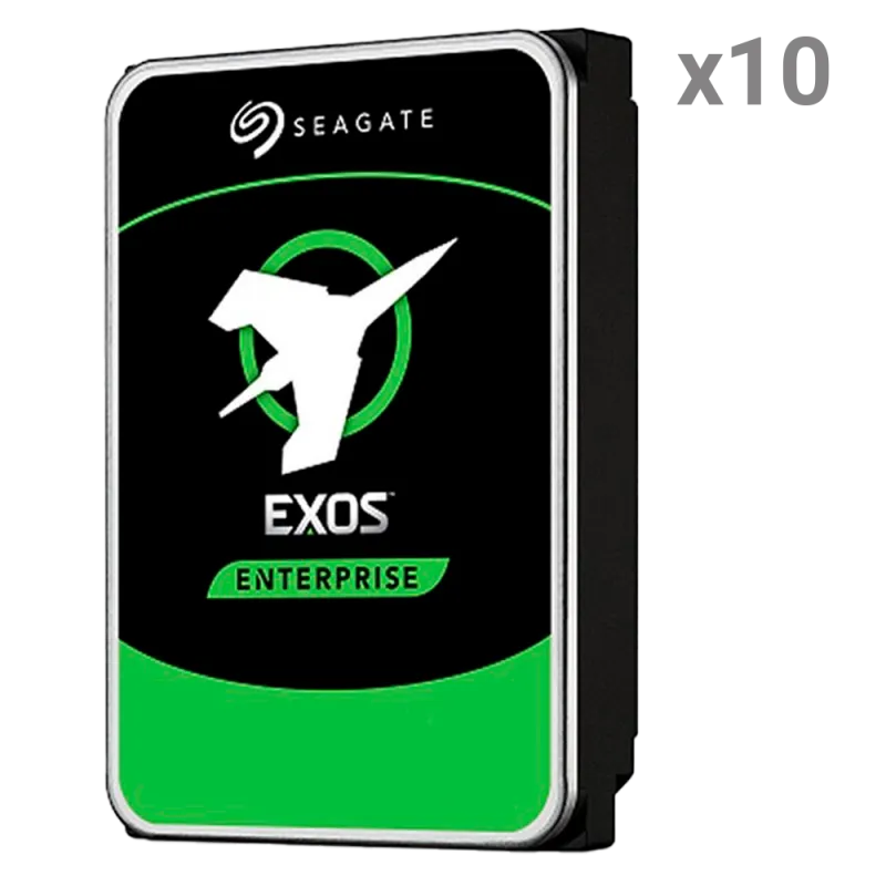 Disco duro Seagate - 10 unidades | Capacidad 8 TB cada uno - Interfaz SATA III 6 Gb/s - Modelo ST8000NM017B - Diseña... - Alarm