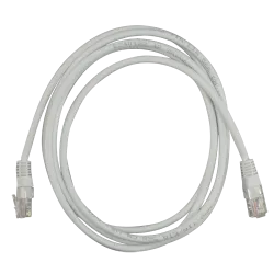 Cable UTP Safire - Ethernet - Conectores RJ45 - Categoría 5E - 2 m - Color blanco - AlarmSystems.Shop