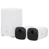 Kit 2 Cámaras + 1 HomeBase Eufy by Anker - 2K / 13400 mAh / Sensor PIR + Humanos - HomeBase WiFi / LAN / RF con siren... - Alarm