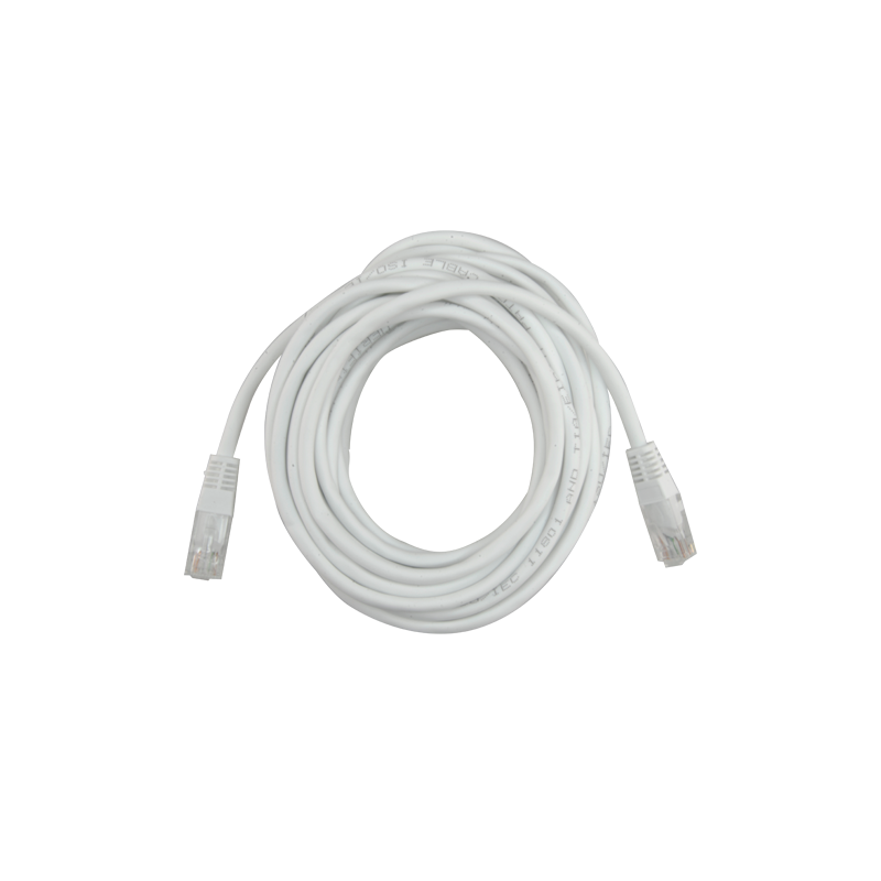 Cable UTP Safire - Ethernet - Conectores RJ45 - Categoría 5E - 5 m - Color blanco