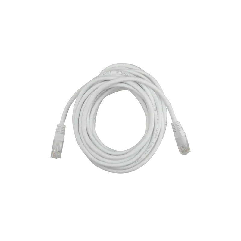 Cable UTP Safire - Ethernet - Conectores RJ45 - Categoría 5E - 5 m - Color blanco - AlarmSystems.Shop