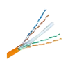 Cable UTP Cat 6 libre de halógenos - Conductor 99,9% cobre - CPR class: Dca - Cumple con 90m Fluke test - Rollo de 30... - Alarm