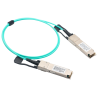 Cable de conexión directa QSFP28 - Velocidad 100Gbps - Modulos QSFP28 en ambos extremos - Ideal para Stacking entre S...