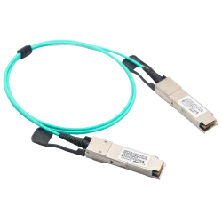 Cable de conexión directa QSFP28 - Velocidad 100Gbps - Modulos QSFP28 en ambos extremos - Ideal para Stacking entre S... - Alarm