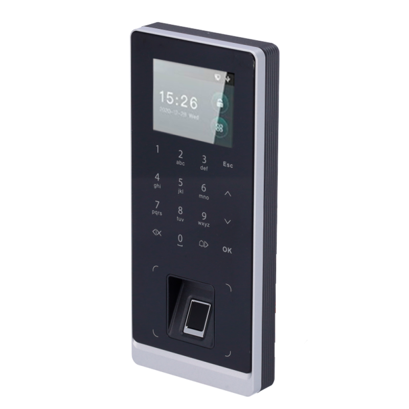 Control de Acceso y Presencia - Huella, teclado y tarjeta MF - 30.000 usuarios / 150.000 registros - TCP/IP, WiFi, US...