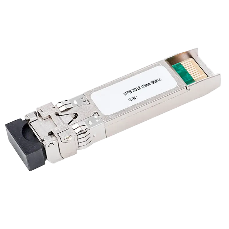 Módulo transceptor SFP28 - Longitud de Onda 1310 nm - Fibra monomodo - Conector LC dúplex - Máxima distancia 10 km - ... - Alarm