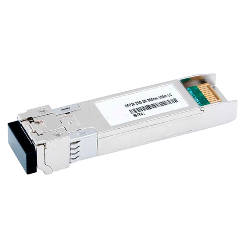 Módulo transceptor SFP28 - Longitud de Onda 850 nm - Fibra multimodo - Conector LC dúplex - Máxima distancia 100 m - ... - Alarm