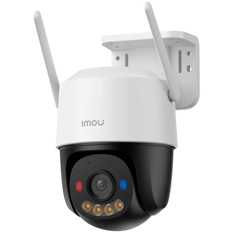 Cámara Wifi dual 2K 3 Megapixel - Movimiento y Seguimiento automático - Lente 3.6 mm / IR 30m / Led blanco - Detecció... - Alarm