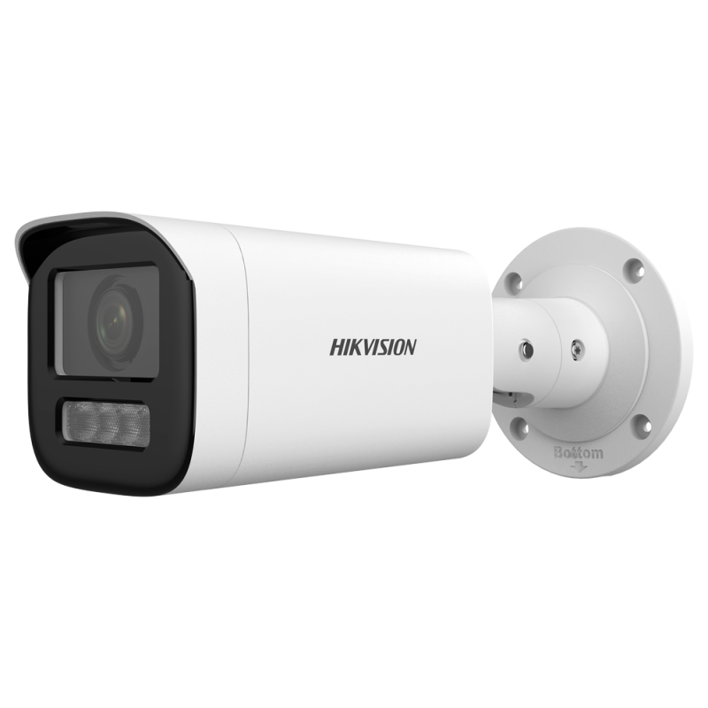 Cámara Bullet IP Hikvision VALUE - Resolución 2 Megapíxel (1920x1080) - Lente motorizada 2.8~12 mm - Luz híbrida alca...