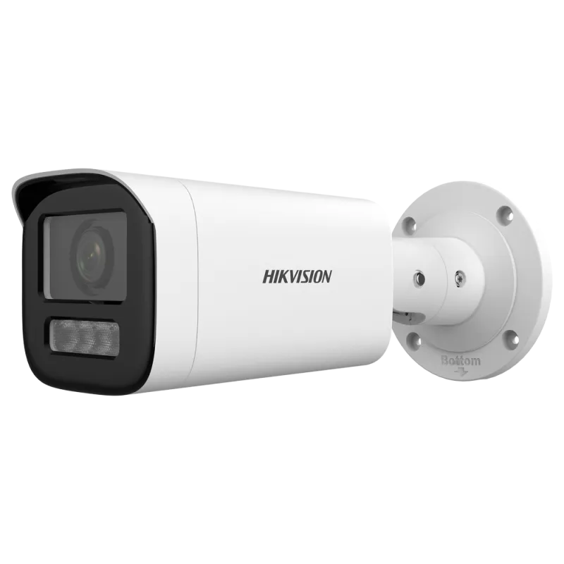 Cámara Bullet IP Hikvision VALUE - Resolución 2 Megapíxel (1920x1080) - Lente motorizada 2.8~12 mm - Luz híbrida alca... - Alarm