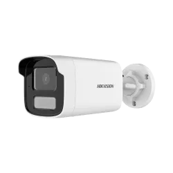 Hikvision - Cámara Bullet IP gama Value - Resolución 4 Megapíxel (2560x1440) - Lente 4 mm | Micrófono integrado - Luz... - Alarm