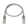 Cable UTP Safire - Ethernet - Conectores RJ45 - Categoría 5E - 0.3 m - Color gris