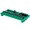 Módulo de adquisición y control de datos - 16 entradas digit. / 16 salidas de relé (NA/NC) - Protocolos: Modbus/TCP, ... - Alarm