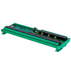 Módulo de adquisición y control de datos - 32 entradas digit. / 32 salidas de relé (NA/NC) - Protocolos: Modbus/TCP, ... - Alarm