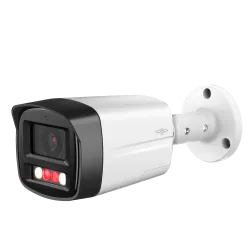 X-Security Cámara IP Bullet - 4 Megapíxel (2688x1520) - Lente 2.8mm / DualLight (30m IR+30m Luz blanca) - WDR 120 dB... - Alarm