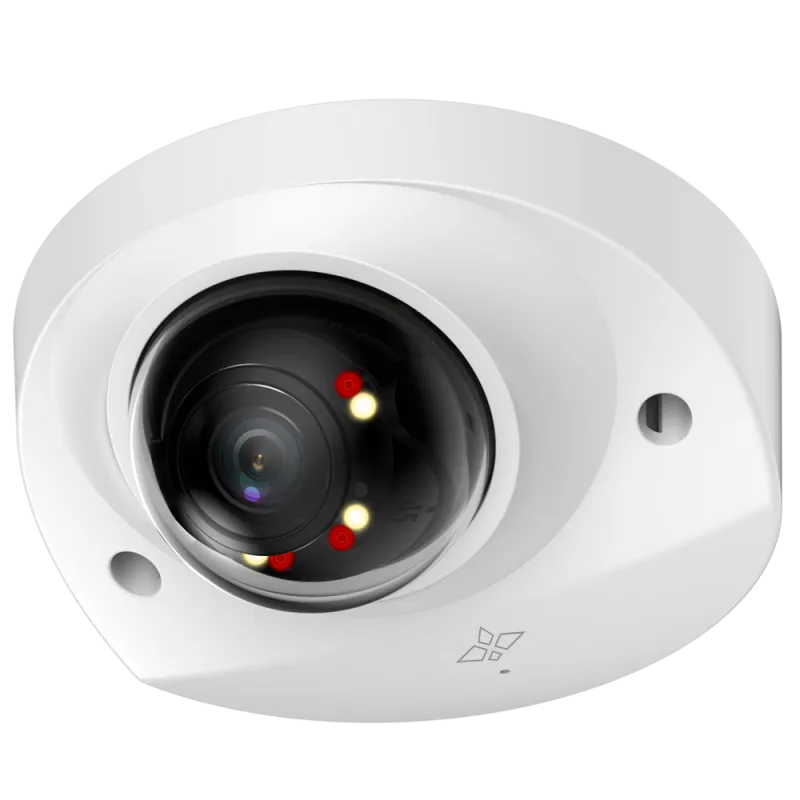 X-Security Cámara IP Mini Domo - 4 Megapíxel (2688x1520) - Lente fija 2.8mm - WDR 120dB | Dual Light(IR 60m y Luz B... - Alarm