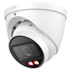 X-Security Cámara IP Turret - 4 Megapíxel (2688x1520) - Lente Motorizada 2.7~13.5mm - WDR 120dB | Dual Light(IR 40m... - Alarm