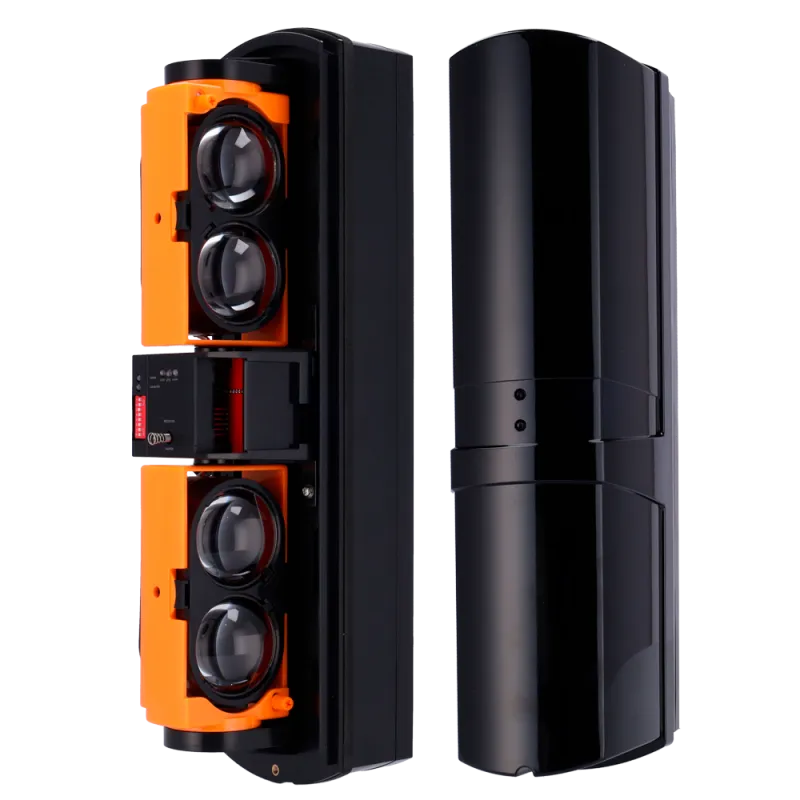 Detector de barrera por infrarrojos - Compatible con Transmitter o DoorProtect Ajax - Inalámbrico | 4 haces | Función... - Alarm