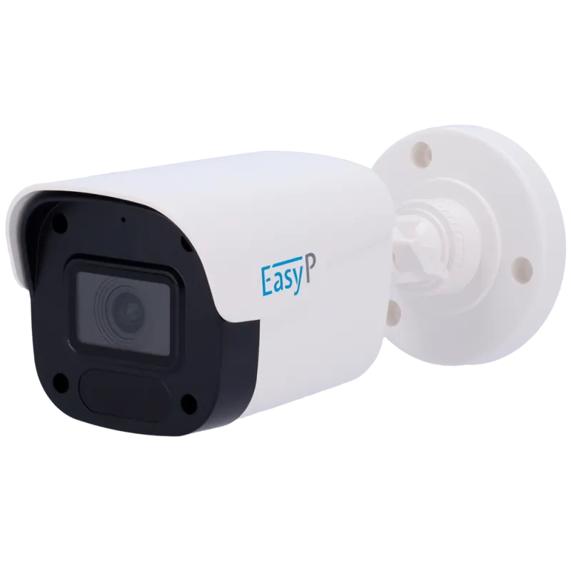 Cámara Bullet IP 2MP EASY-P - Resolución 2 Megapíxel (1920x1080) - Lente fija 2.8 mm | IR 25m - Compatibilidad total ... - Alarm