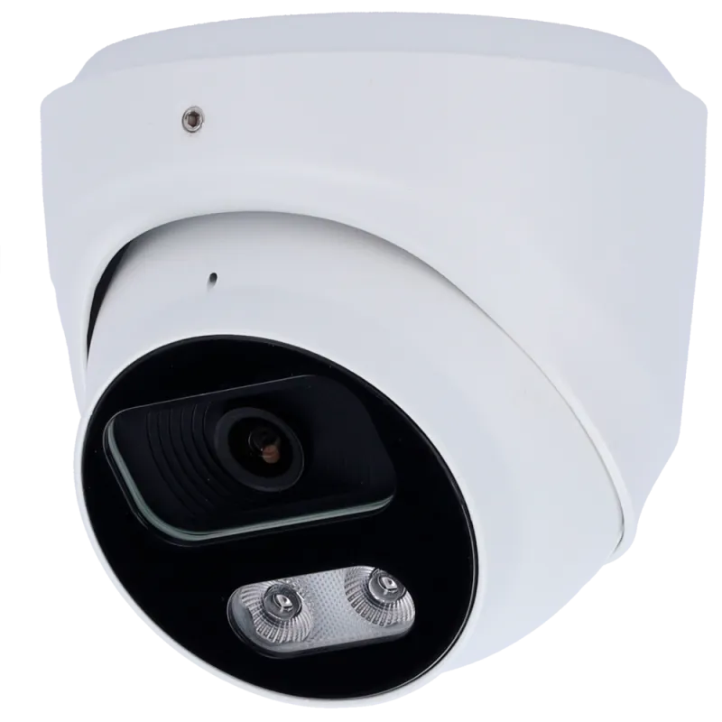 Cámara Turret IP AI EASY-P - Resolución 4 Megapíxel (2688x1512) - Lente fija 2.8 mm | IR 25m - Compatibilidad total c... - Alarm