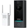 Doorbell WiFi a bateria Imou 5 Megapixel 2K - Batería 6200 mAh - Lente 2.0 mm / IR 5m - Detección de humanos por PIR ... - Alarm
