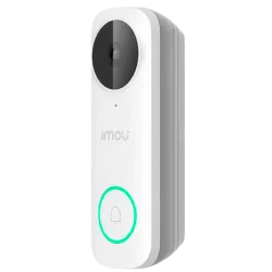 Doorbell WiFi a bateria Imou 5 Megapixel 3K - Alimentación AC / DC - Lente 2.0 mm / IR 5m - Detección de humanos por ... - Alarm