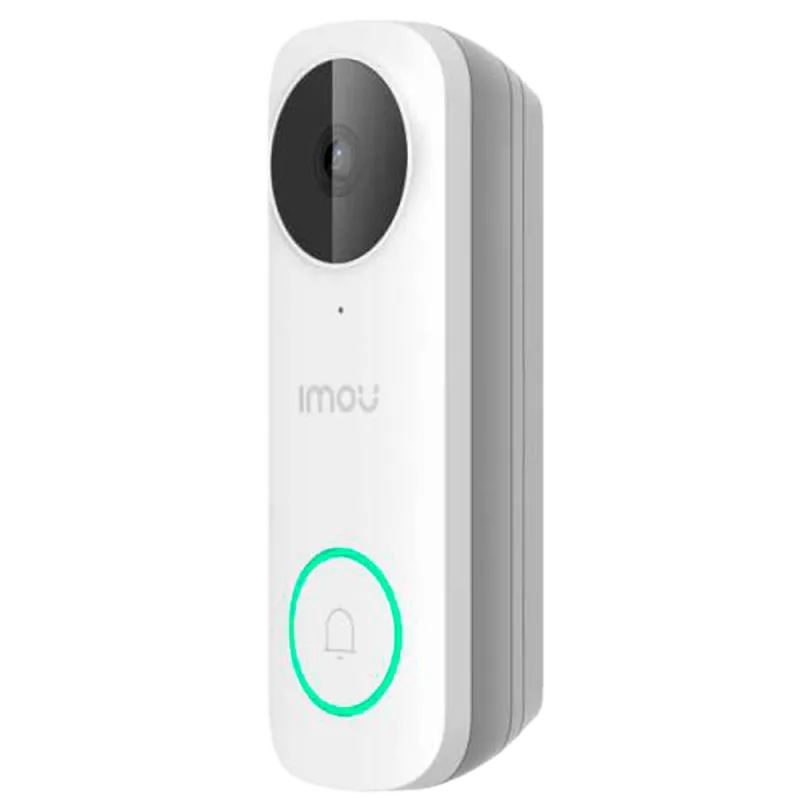 Doorbell WiFi a bateria Imou 5 Megapixel 3K - Alimentación AC / DC - Lente 2.0 mm / IR 5m - Detección de humanos por ... - Alarm