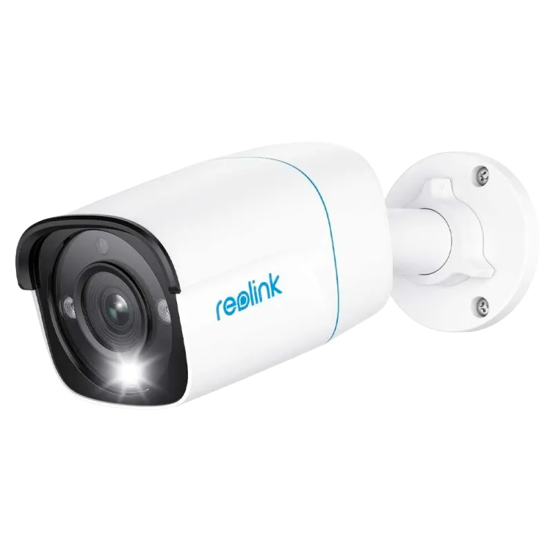 Reolink Camara IP PoE P330 - 8MP (3840x2160) - IR 30 m / PoE - Deteccion de Personas / Vehículos - Audio Bidirecciona... - Alarm