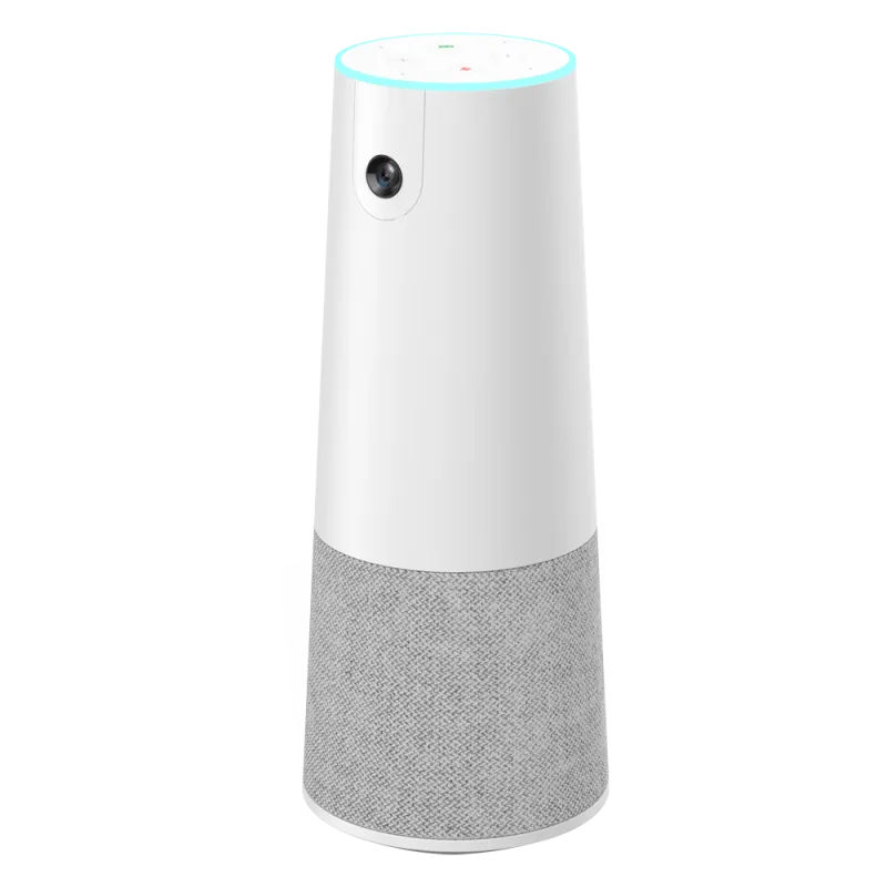 Diseñado para videoconferencia - Resolución 1080p WDR - Ángulo de visión 100° - 4 Micrófonos integrados - Altavoz omn... - Alarm