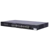 Uniview Switch PoE Cloud Gestionable - 24 PoE802.3af/at + 1 uplink RJ45 +1 uplink Combo - 24 RJ45 10/100Mbps + 1 SFP ... - Alarm