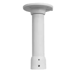 Soporte techo - Altura 239 mm - Apto para uso en exterior - Color blanco - Fabricado en aluminio - AlarmSystems.Shop