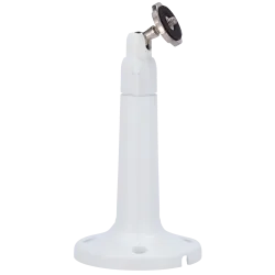 Soporte - Rosca estándar - Apto para uso en exterior y interior - 188mm (alto) - Pasador de cables - Color blanco - AlarmSystems